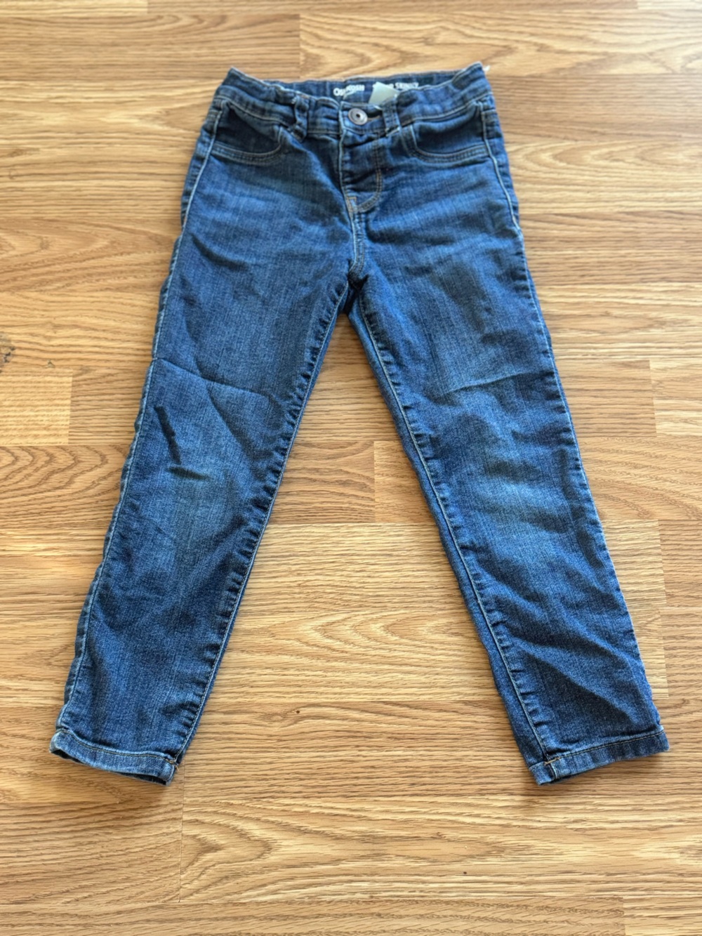 OshKosh B'gosh Dark Blue Kids Stretch Denim Jeans
